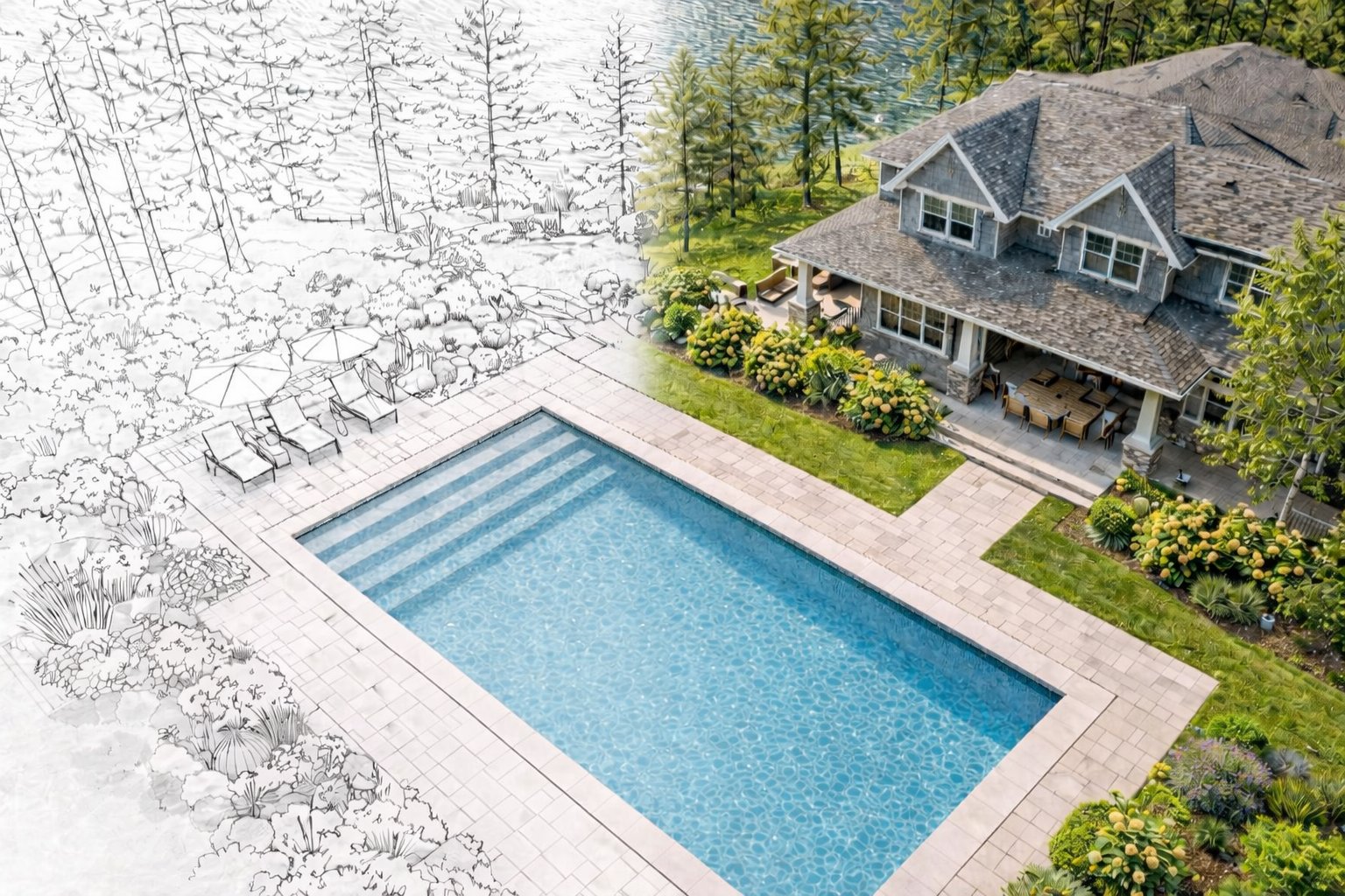 New pool construction in Minnesota